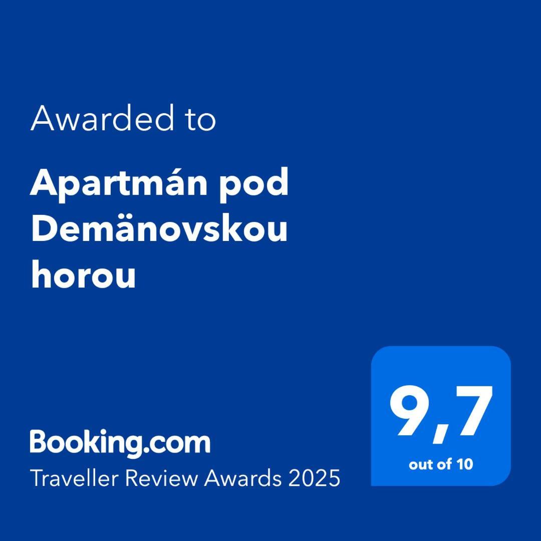 Apartman Pod Demaenovskou Horou Demanovska Dolina Exteriör bild